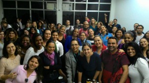 Alunos da área de saúde do Rio de Janeiro recebem o projeto FC nas Universidades