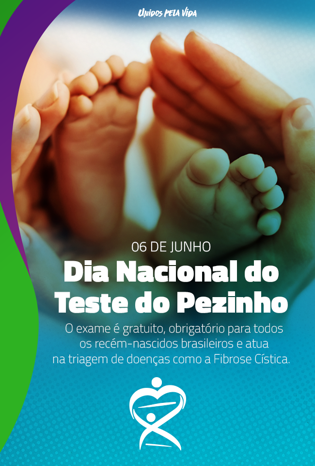 06 de junho: Dia Nacional do Teste do Pezinho. Conheça a importância do exame