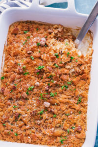 Caçarola de frango cremoso