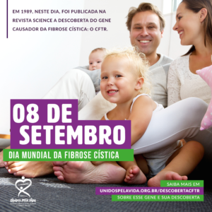 Setembro Roxo 2019 | 08 de setembro – Dia Mundial da Fibrose Cística