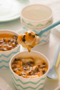 Sobremesa de banana com maracujá (Fortini)